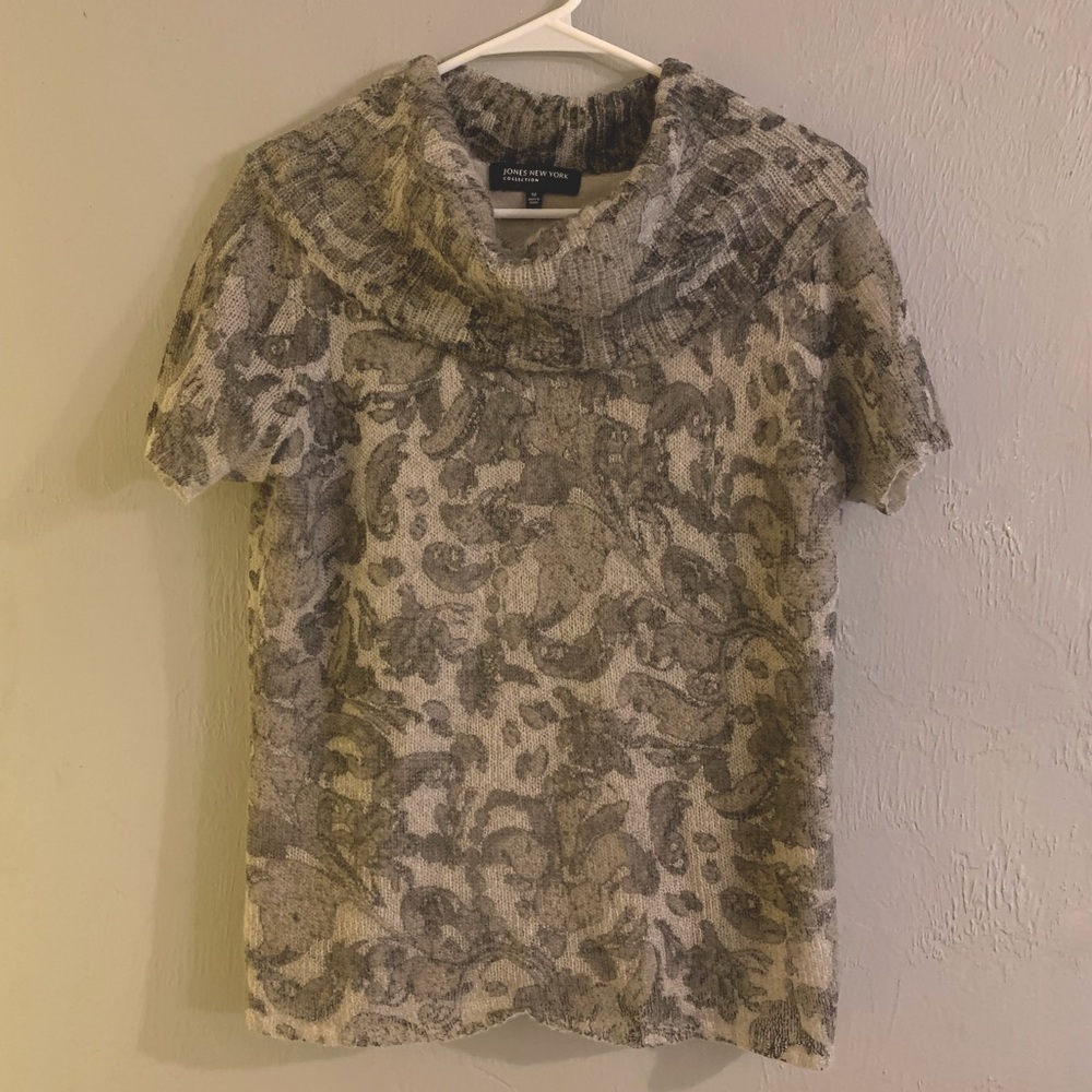 Jones New York short sleeve sweater